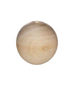 Houten kraal - 25 mm - 10 stuks