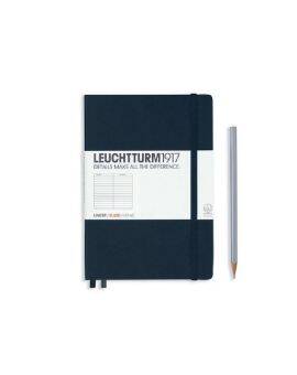 LEUCHTTURM1917 - notebook A5 - lijntjes - zwart