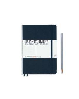 LEUCHTTURM1917 - notebook A5 - stipjes - zwart