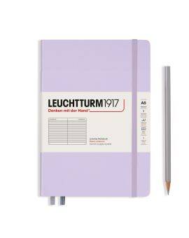 LEUCHTTURM1917 - notebook A5 - lijntjes - lila