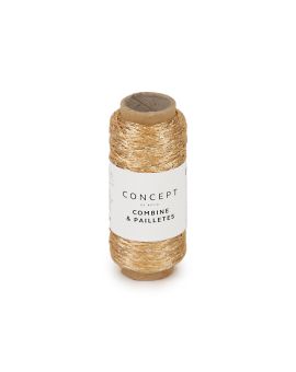 Katia Combine & Pailletes - goud