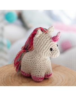 Hoooked DIY kit - Unicorn Nora - almond