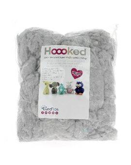 Hoooked 100% recycled cotton filling - grey mix