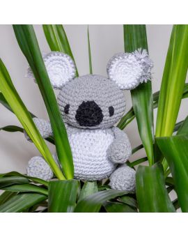 Hoooked DIY kit - Koala Sidney - gris