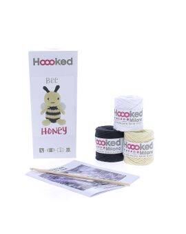 Hoooked DIY kit - Bee Honey - popcorn
