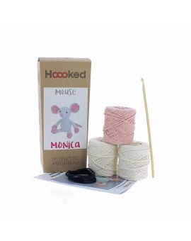 Hoooked DIY kit - Mouse Monica - almond