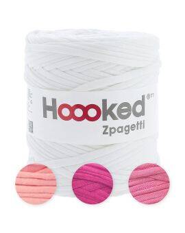 Hoooked Zpagetti - large - roze tint