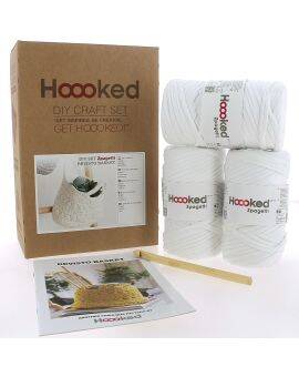 Hoooked Zpagetti DIY kit - Revisto Basket - off-white