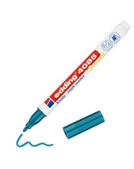 edding 4085 chalk marker - 1 tot 2 mm - blauw metallic