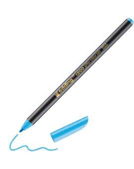 edding 1200 glitter colour pen - azuurblauw