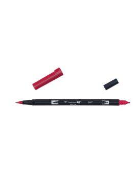 Tombow ABT Dual Brush Pen - 847 crimson