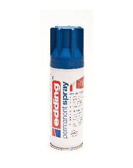 edding 5200 permanent spray - 200 ml - mat - gentiaanblauw