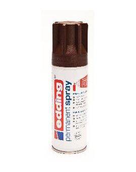 edding 5200 permanent spray - 200 ml - mat - chocoladebruin