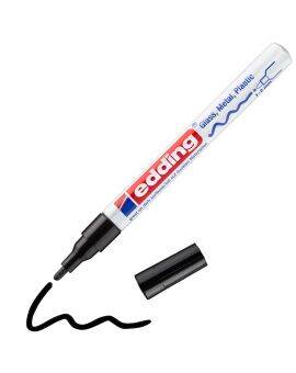 edding 751 lakmarker - glans - 1 tot 2 mm - zwart