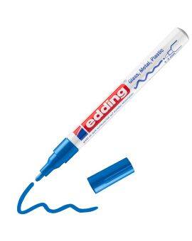 edding 751 lakmarker - glans - 1 tot 2 mm - blauw