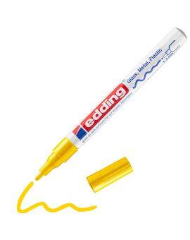 edding 751 lakmarker - glans - 1 tot 2 mm - geel