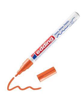 edding 751 lakmarker - glans - 1 tot 2 mm - oranje