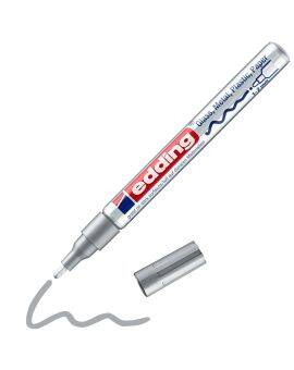 edding 751 lakmarker - glans - 1 tot 2 mm - zilver