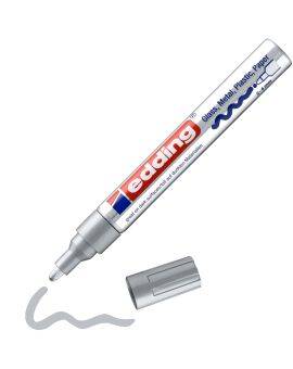 edding 750 lakmarker - glans - 2 tot 4 mm - zilver