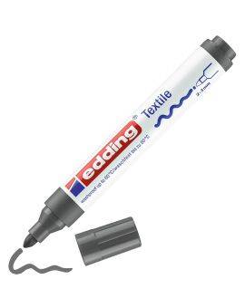 edding 4500 textile pen - 2 tot 3 mm - grijs