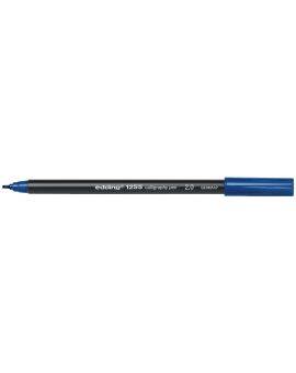 edding 1255 calligraphy pen - 2 mm - staalblauw