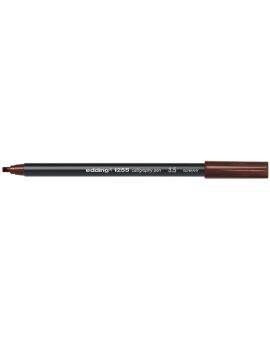edding 1255 calligraphy pen - 3,5 mm - donkerbruin