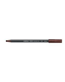 edding 1255 calligraphy pen - 5 mm - donkerbruin