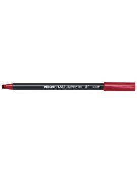 edding 1255 calligraphy pen - 5 mm - karmijn