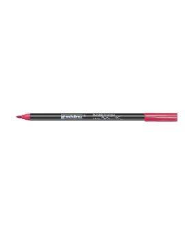 edding 4200 porcelain brushpen - 1 tot 4 mm - karmijnrood