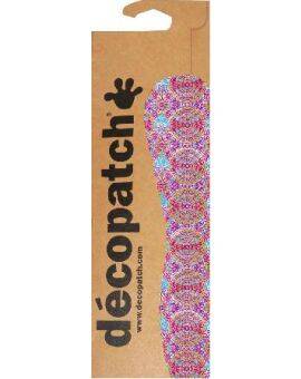 Décopatch - 30x40 cm - 3 vellen - BOHO rood