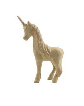 papiermaché - 21 cm unicorn