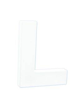 Décopatch - staande letter - 12 cm - L