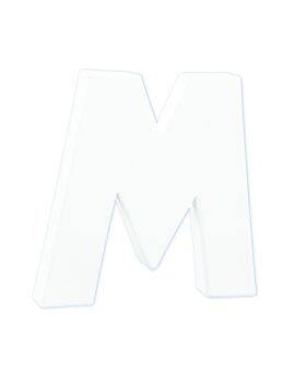 Décopatch - staande letter - 12 cm - M