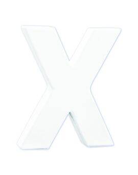 Décopatch - staande letter - 12 cm - X