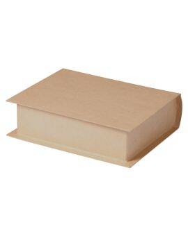 Papier-maché boek - 22,5 x 18 x 6 cm