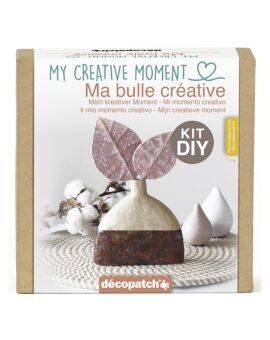 Décopatch DIY kit - vaas & bladeren