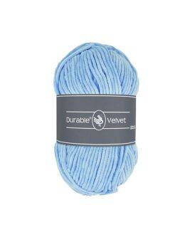 Durable Velvet garen - 100 gram - 282 lichtblauw