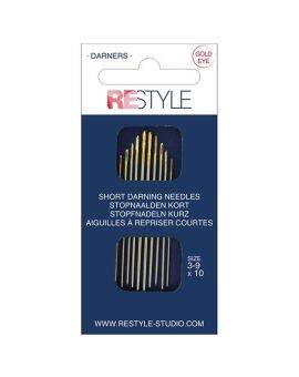 ReStyle stopnaalden kort - 10 stuks - #3-9