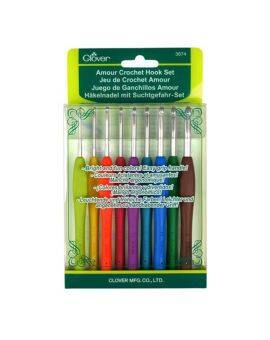 Clover Amour haaknaalden set - 9 maten