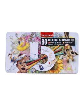 Bruynzeel Specials - kleur- en tekenset - 60-delig