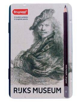 Bruynzeel Rijksmuseum - grafietpotloden - 12 stuks