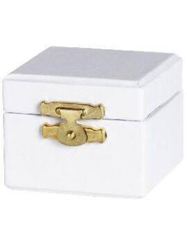 Jewel box met snap sluiting - 4,5x5,5x4,5 cm
