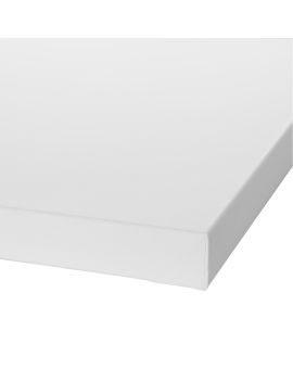 3D canvasdoek - wit - 30x80 cm