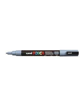 POSCA acrylmarker - fijn PC-3M - 0,9-1,3 mm - leigrijs