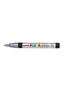 POSCA acrylmarker - fijn PC-3M - 0,9-1,3 mm - zilver