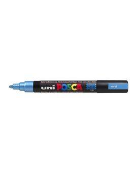 POSCA acrylmarker - medium PC-5M - 1,8-2,5 mm - metallic blauw