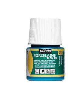Porseleinverf - 45 ml - glans - turquoise