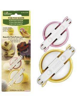 Clover pomponmakers - small - 2 stuks