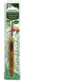 Clover haaknaald - ergonomisch - staal - 1,5 mm