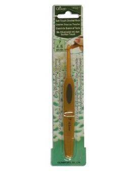 Clover haaknaald - ergonomisch - staal - 4,5 mm